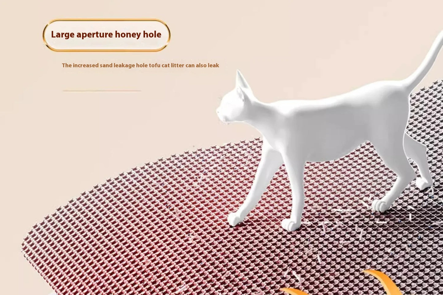 Extra Large Cat Litter Mat Heavy Duty Waterproof 2 Layer Non Slip Washable Pet Floor Protector Litter Box Sand Stopper