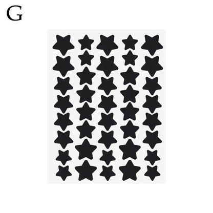 40pcs Colorful PE Pimple Patches Cute Star Shaped Pimple Cover Sticker Invisible Pimple Cover Removal Pimple Patch