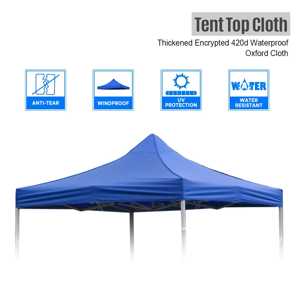 Tent Curtain with Window Tent Sidewall For Outdoor Activities Champing Waterproof Wear-Resistant UV Resistant Removable Canopy