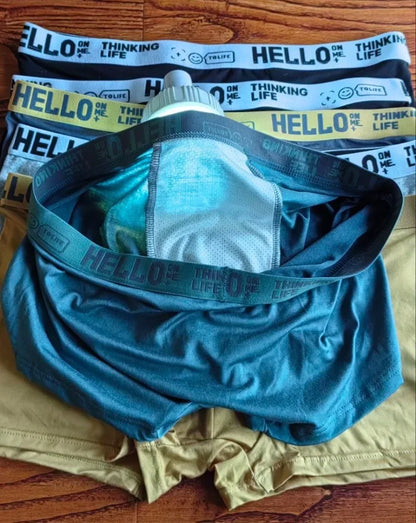 6Pcs Men Underwear Boys Cotton Underpants Male Pure Men Panties Shorts Breathable Boxer Shorts Comfortable soft Plus size