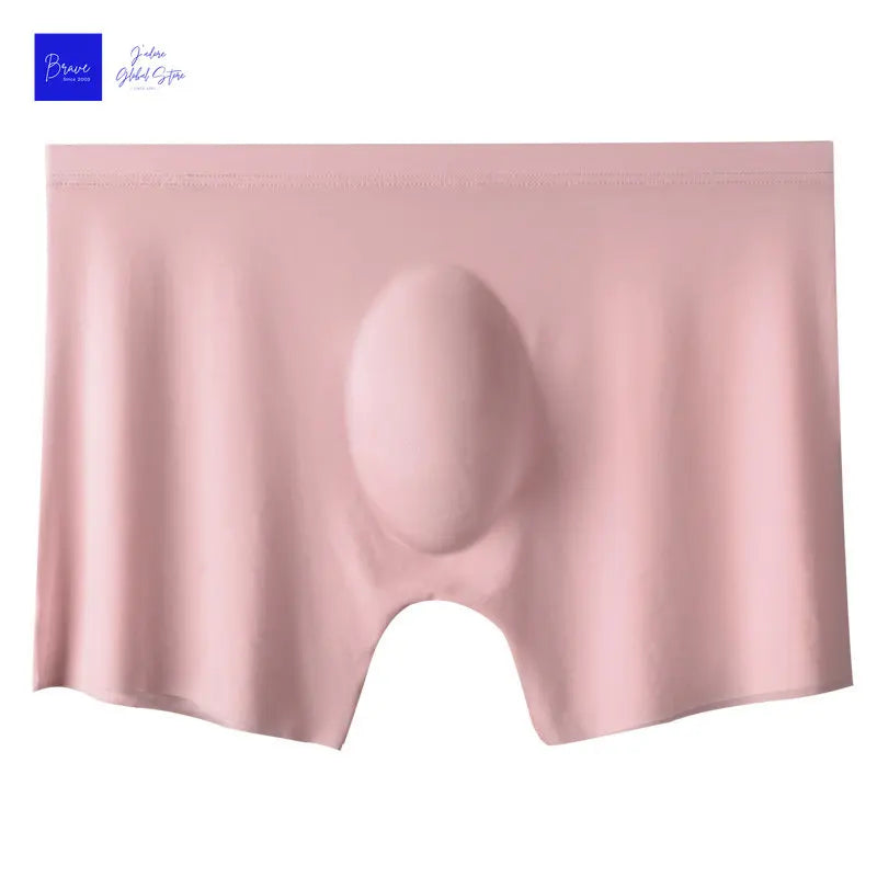 1pc Mens Boxers Shorts Ice Silk Men Panties Seamless Sexy Underwear Man Underpants Panties Male Antibacterial Breathable Briefs