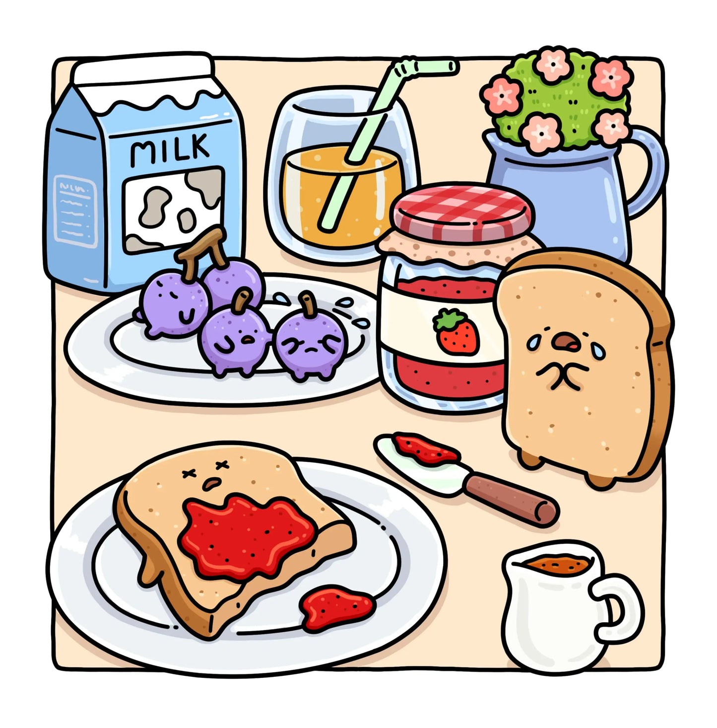 Silly Crimes: Cozy and Funny Coloring Book for Adults and Teens