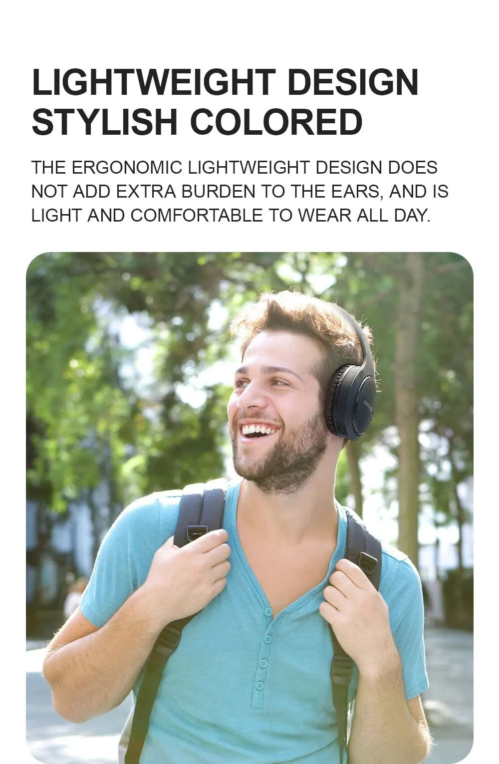 Siindoo JH919 Wireless Bluetooth Headphones Foldable Stereo Earphones Super Bass Noise Reduction Mic For Laptop PC TV