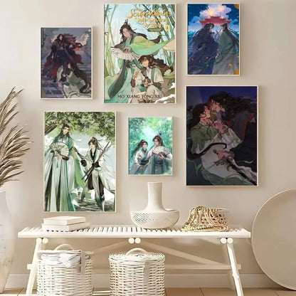 Comics S-scum Villains Self Saving SystemS Poster Wall Art For Bedroom Living Room Hallway Bar Home Decoration Gift