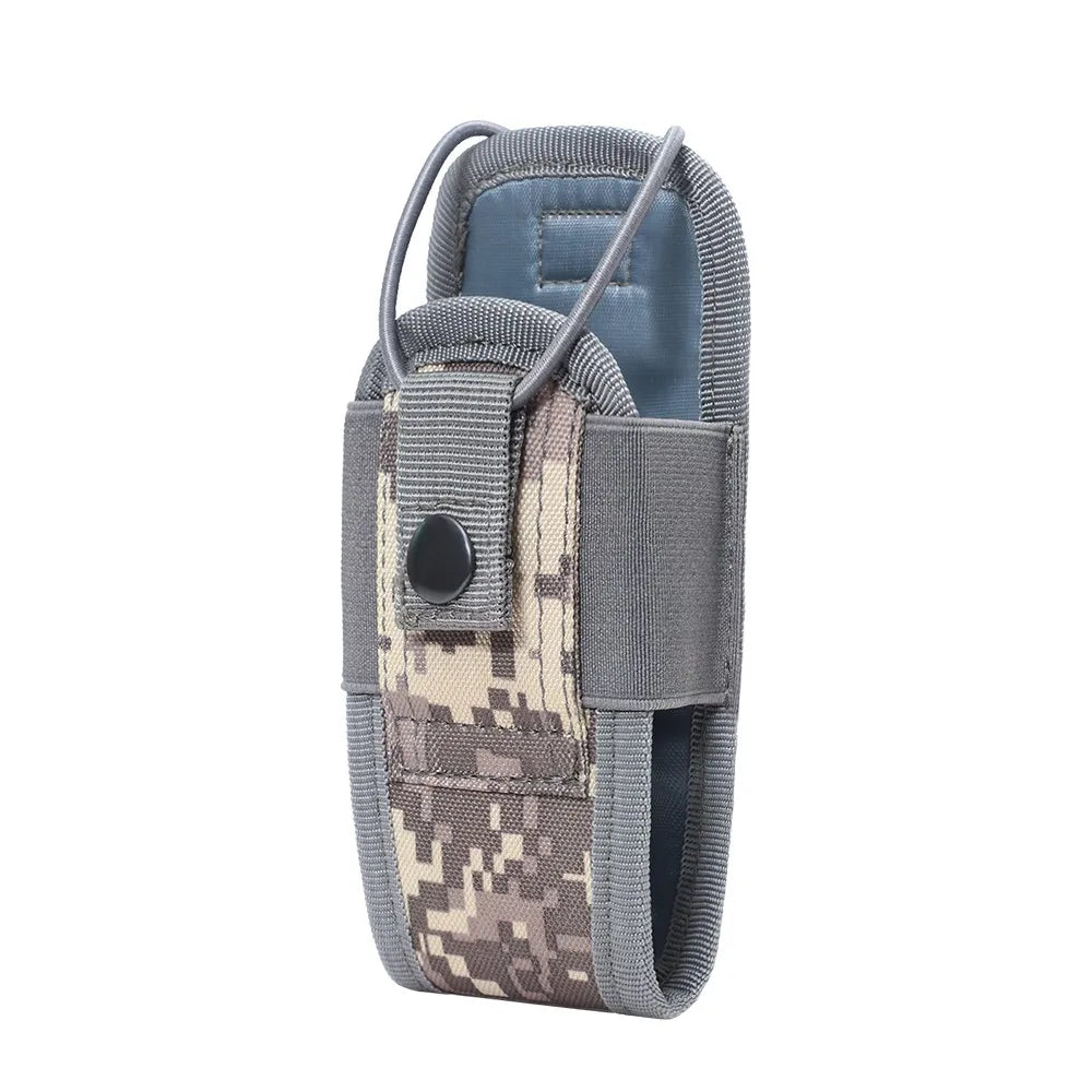 Tactical Walkie Talkie Pouch Oxford MolleRadio Pouch Holder Pocket PortableOutdoor Hunting Sports Waist BagInterphone Holster