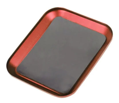 RC Repair Tool Aluminium Alloy Magnetic Screw Tray Plate For Airplane Car Boat Crawler Axial SCX10 D90 D110 Model Repair Tool Co