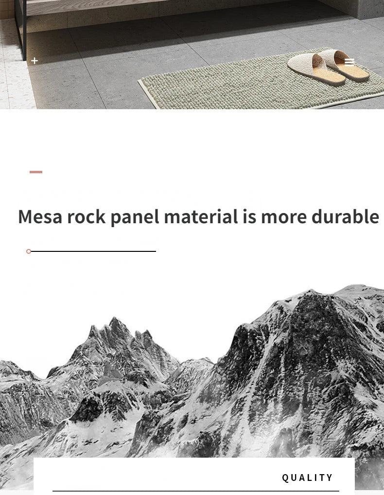 Bathroom Cabinet Smart Mirror Cabinet Slate Ceramic Integrated Washbasin Bathroom Vanity Cabinet with Sink Bathroom Furniture