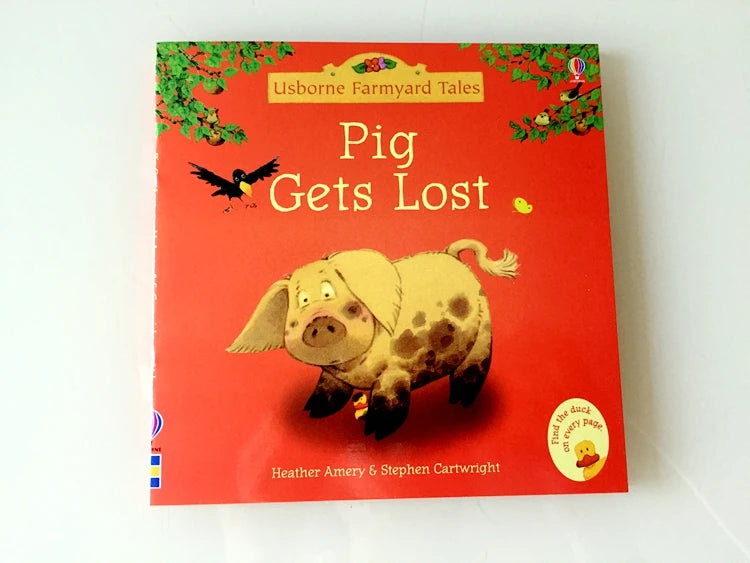 20Books/set 15X15Cm Kids Usborne Picture Books for Children Baby Famous Story English Child Book Educativo Infantil