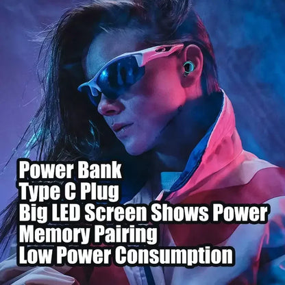 M25 Small Wireless Earbuds Cheap Wireless Low Latency IPX-7 Waterproof Type C Earphone Motast Wireless Earbuds