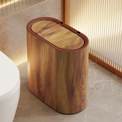 Bathroom Toilet Hotel B&B With Lid Kitchen Living Room Sandwich Trash Can Lid Multi-purpose Modern Toilet Hygienic Sandwich