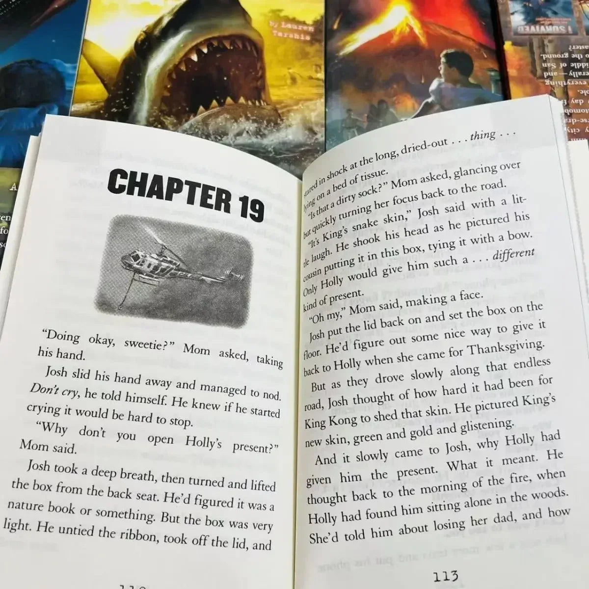 22 Books/Set I Survived English Reading Books Disaster History Survival Novel Escape Guide Children's Science Chapters Books