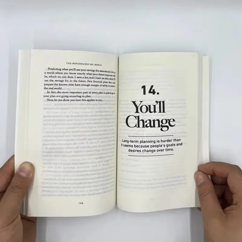 The Psychology of Money Books for Adults, Timeless Lessons on Wealth, Greed Happiness Business Books