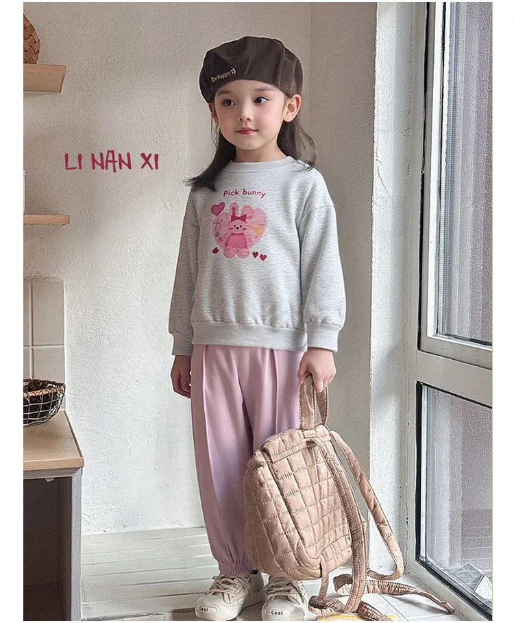 Kids Clothes Sets 2025 Autumn Winter Sport Suits for Boys Cartoon Sweatshirts+pants Tracksuits for Girls Toddler Outfits Sets