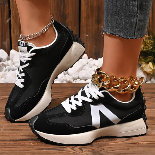 2025 Women Shoes Comfortable Quality Autumn Fashionable Sneakers Non-slip Wear-resistant Casual Couple Shoes Zapatos De Mujer