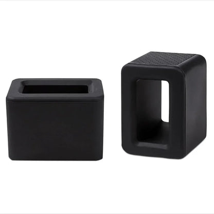 Car Seatbelt Silicone Buckle Protective Cover Locking Upright Device Card Slot Bracket Guard Seat Belt Holder Car Accessories