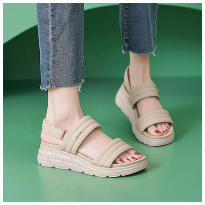 Shoes for Women 2025 Summmer Fashion Women Platform Sandals Casual Comfortable Non-slip Wedges Shoes Zapatos De Mujer