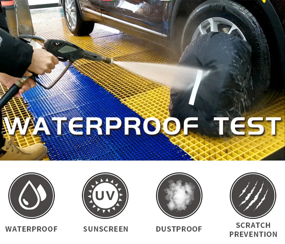 KoKossi 1Pcs 20-60L Outdoor Hiking Backpack Rain Cover Backpack Waterproof Cover Cycling Hiking Reflective Rain Cover Unisex