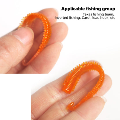 10 bags of road runner lures bionic sea sandworms soft bait to simulate the real lures fishing lures multi-color not easily brok