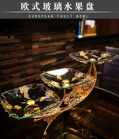 Kitchen Unique Plates Organizer Elegant Multifunctional Advanced Plates Pretty Luxury Charolas Decorativas Room Decoration