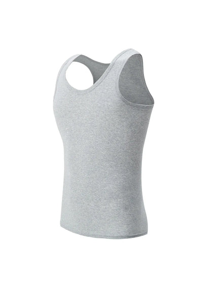 European and American Sizes Cotton MEN'S Vests Young MEN'S Sports Fashion Bottoming Vests Middle-aged and Old plus Size Vests