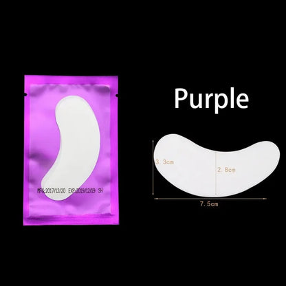 50/100pairs eye patches eyelash extension under eyelashes fake lashes stickers lash extension supplies patches for building eye