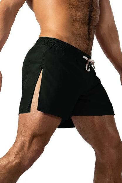 Cross-Border Sports Pants Sexy Shorts Fitness Running Trend Men's Underwear Boxers  Amazon European And American Foreign Trade