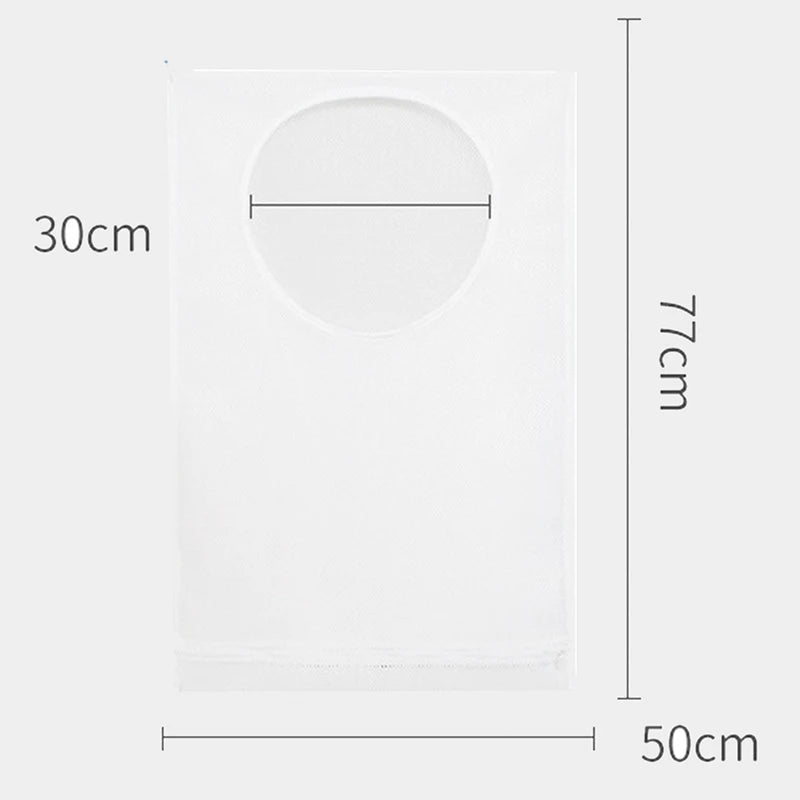 Bathroom storage hanging bag, change clothes, dirty clothes storage wall hanging storage bag, bathroom, dormitory clothes bag