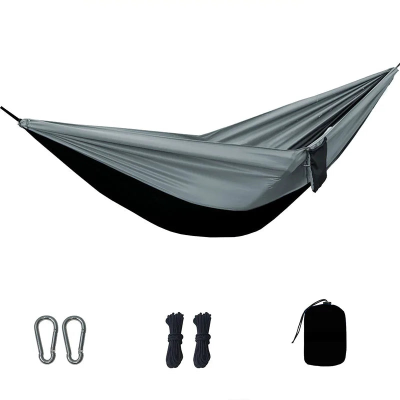 Outdoor Camping Hammock Portable Hammock Travel Beach Backyard Courtyard Hiking Outdoor Camping Equipment