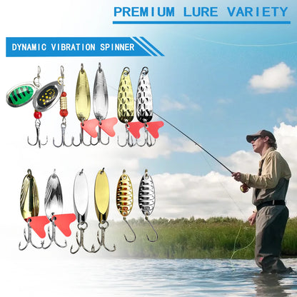 Fishing 83/133/193/239/409pcs Fishing Lure Kit For Trout/Pike/Bass Multi-Lure Fishing Set Layered Tackle Pro Gear Tackle Box