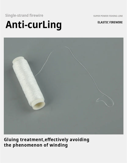 FTK 250M Strong Elastic Firewire Elastic Line 0.2mm Fishing Line Japan Fishing Thread fishing Tools Fishing tackle