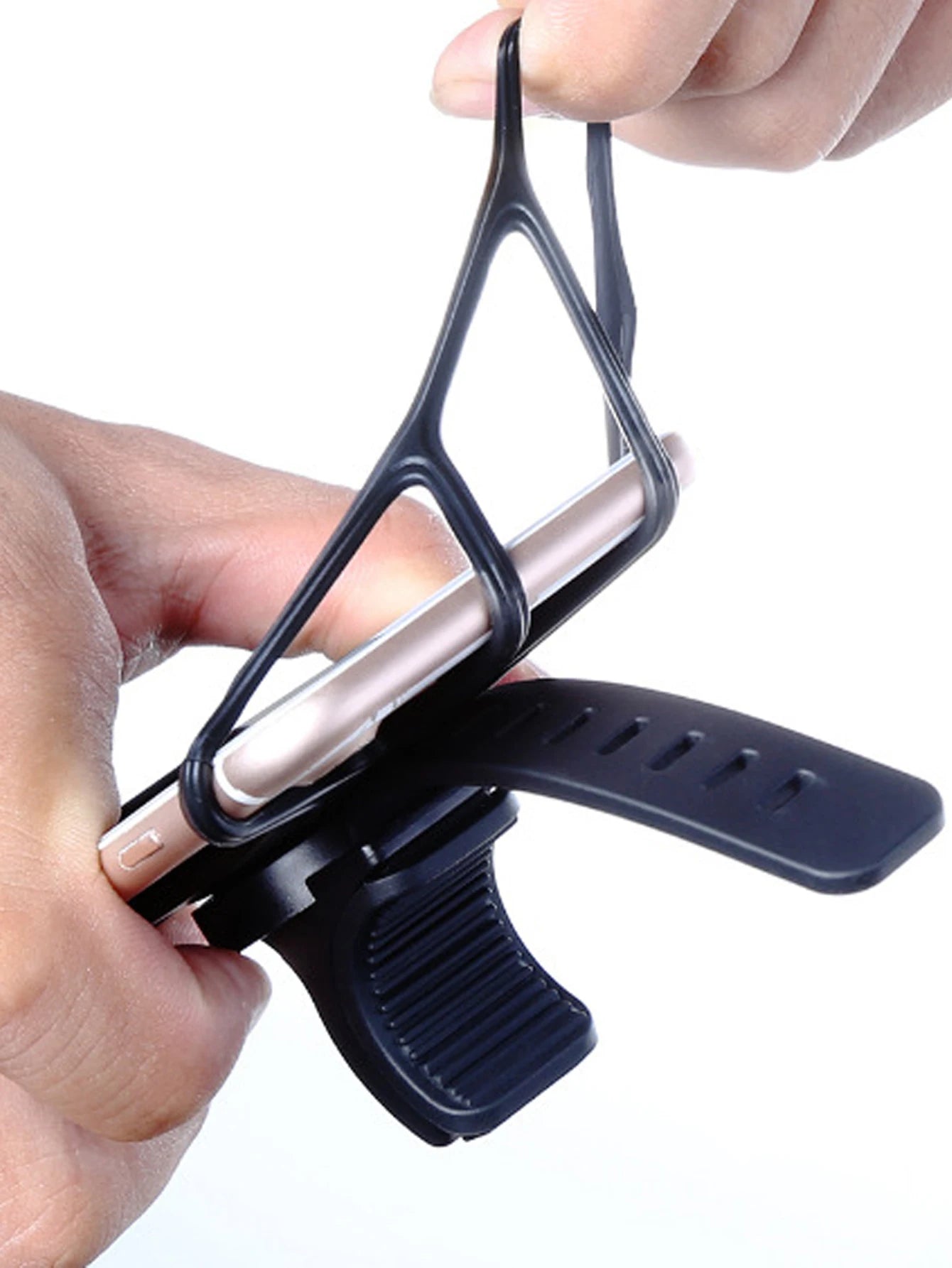 Baby Stroller Accessories Mobile Phone Holder Rack Universal 360 Rotatable Baby Pram Cart Phone Holder for iPhone Gps Device