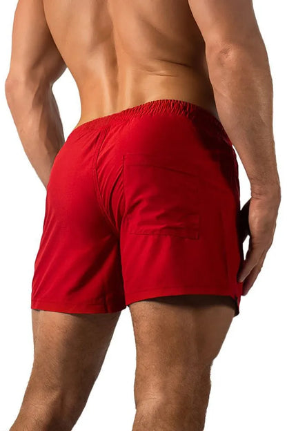 Cross-Border Sports Pants Sexy Shorts Fitness Running Trend Men's Underwear Boxers  Amazon European And American Foreign Trade