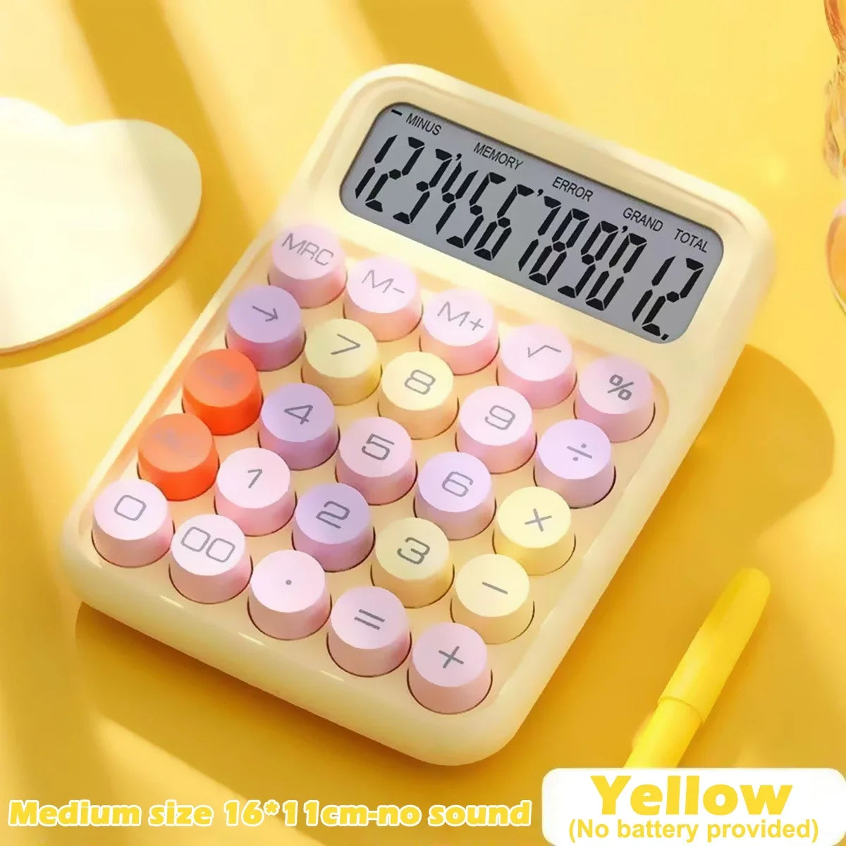 Calculator Dopamine Candy Color High Value Multifunctional Calculator for College Students Children Learning