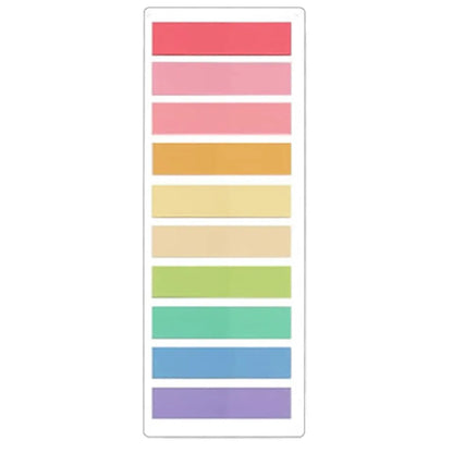 2400S Transparent Colorful Index Creative Memo Pads Office School Stationery Self-Adhesive Stickers Sticky Note Pads