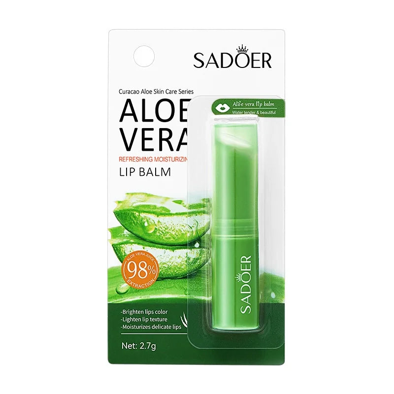 SADOER Aloe/Coconut /Vitamin C Anti-wrinkle Moisture Lip Balm 2.7g