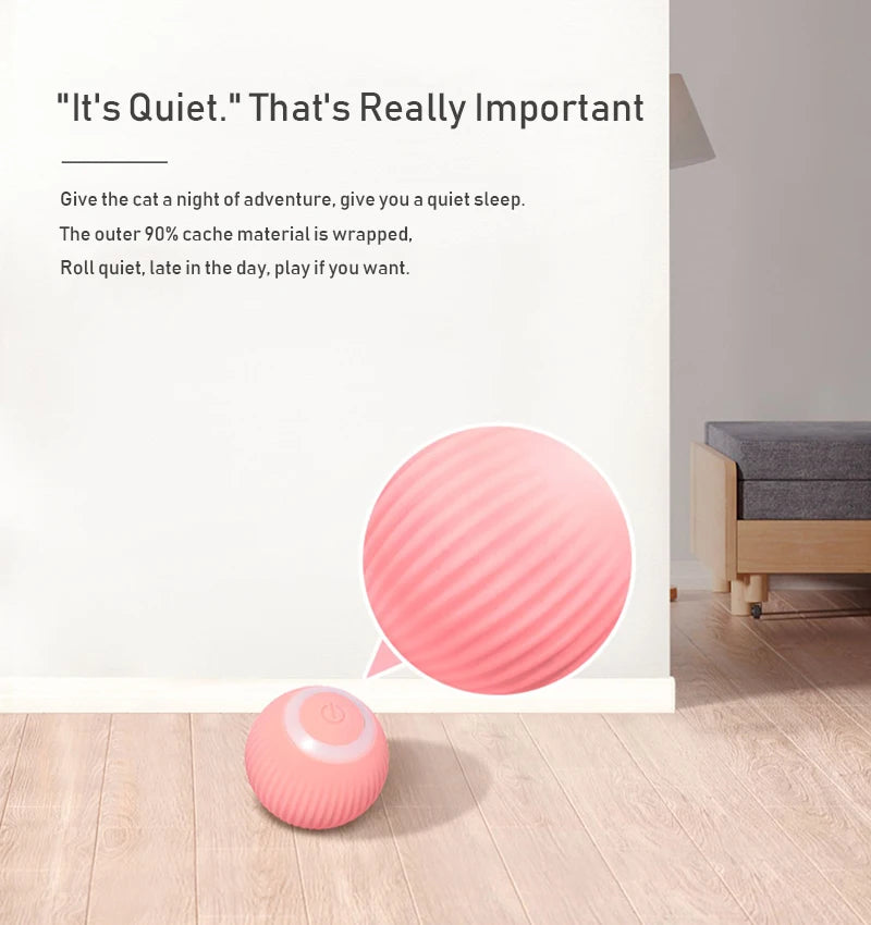 لعبة القطط المتحركة التلقائية، الكرة التفاعلية، الكرة الكهربائية المتدحرجة القابلة لإعادة الشحن، ملحقات الحيوانات الأليفة المنزلية، أشياء للإمدادات
