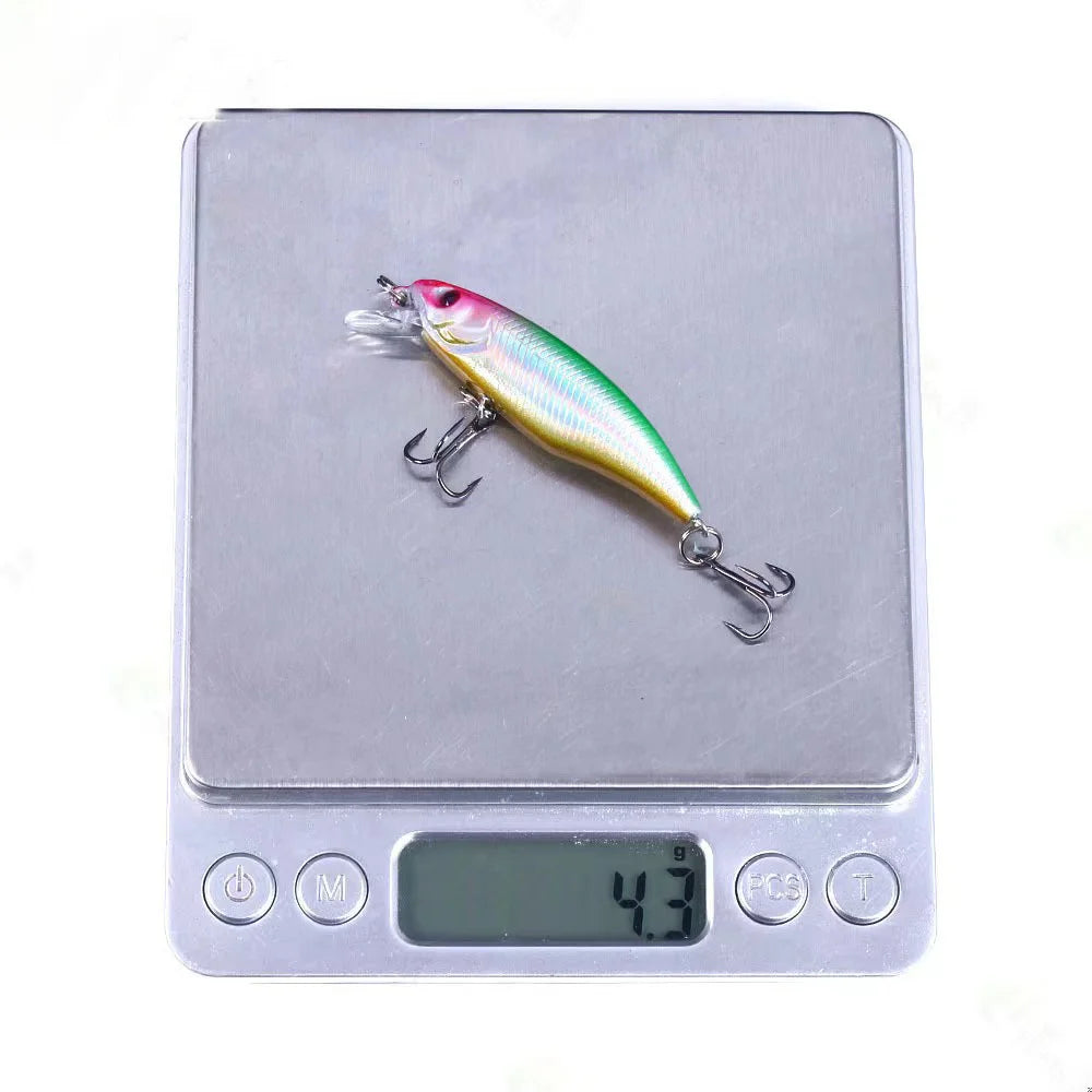 Japan Hot Model Sinking Minnow Fishing Lures 52mm 4.5g Jerkbait Bass Pike Carkbait Wobblers Swimbait Professional Hard Bait