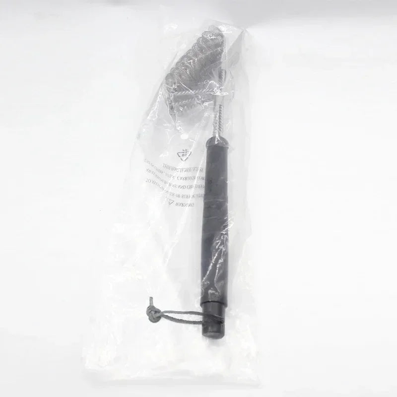 Barbecue Grill BBQ Brush Clean Tool Grill Accessories Stainless Steel Bristles Non-stick Cleaning Brushes Barbecue Accessories