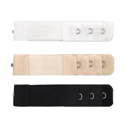 3/4/6/8pcs Bra Extender for Women's Elastic Bra Extension Strap Hook Clip Expander Adjustable Belt Buckle Intimates Accessories