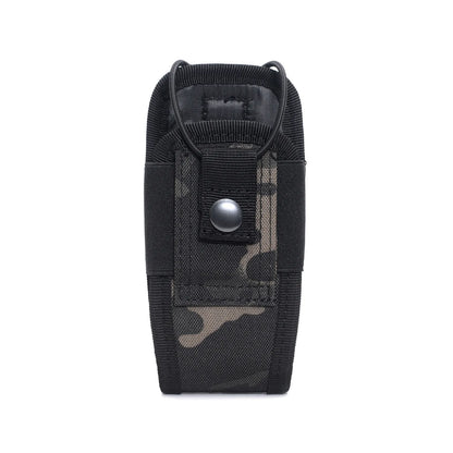 Hoyoo outdoor tactical walkie talkie case MOLLE accessory package multifunctional walkie talkie external protective cover camouf
