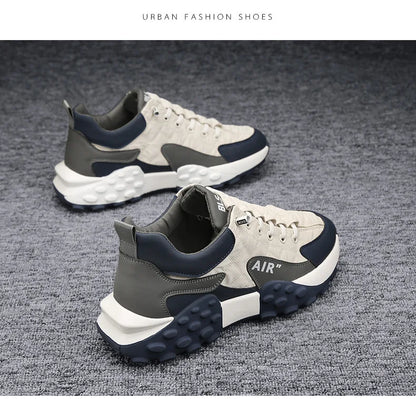 Men Sneakers Platform Men Shoes 2025 New Running Shoes for Men Luxury Brand Casual Vulcanized Shoes Comfortable Tenis Masculino