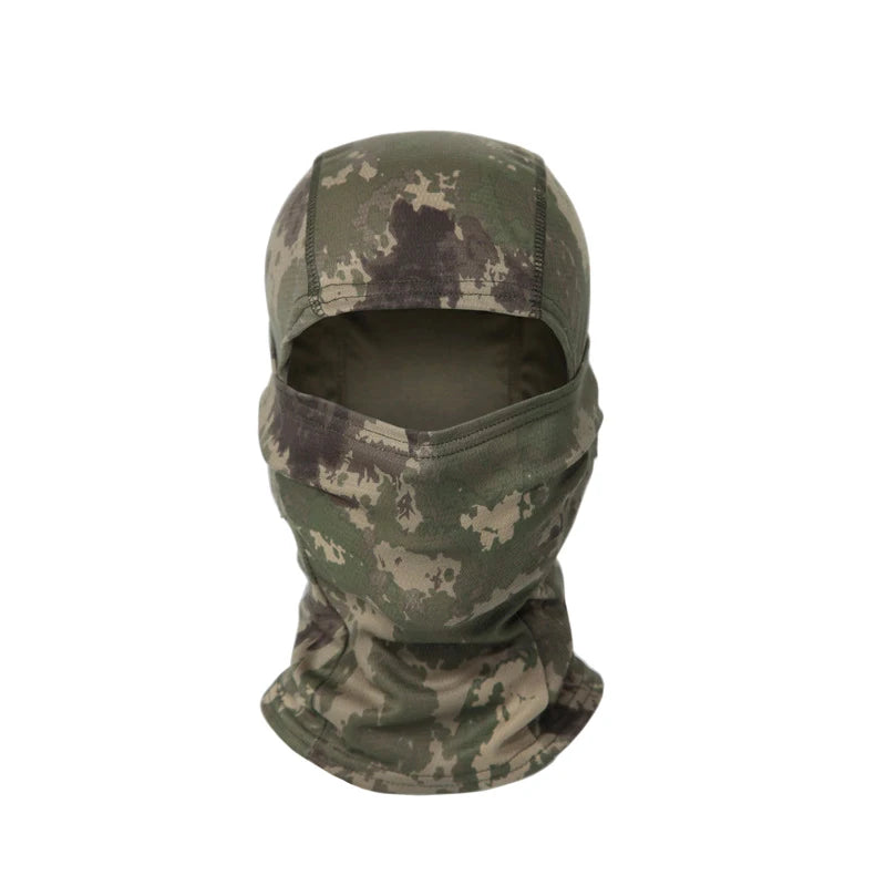 Camouflage Balaclava Hat Cycling Full Face Mask Outdoor Sports Hunting Hiking Ski Mask motorcycle Helmet Inner Cap