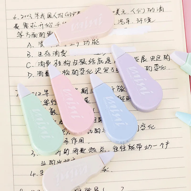 Cute Kawaii Macaron Correction Tape Altered Tools School Office Corrector Stationery Kids Sweet Novelty Supplies