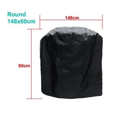 BBQ Grill Barbeque Cover Anti-Dust Waterproof Weber Heavy Duty Charbroil BBQ Cover Outdoor Rain Protective Barbecue Cover