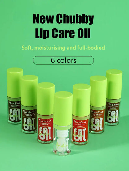 Lip Gloss Waterproof Long-term Moisturizing Non-stick Cup Non-fading Liquid Green Packaging Lip Gloss Cosmetics