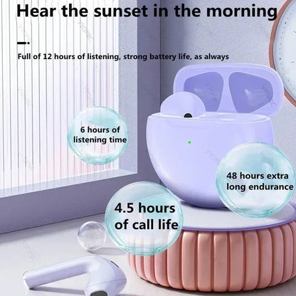 TWS Bluetooth Earphones Wireless Bluetooth Headset Noise Cancelling Earbuds with Mic  Wireless Headphones