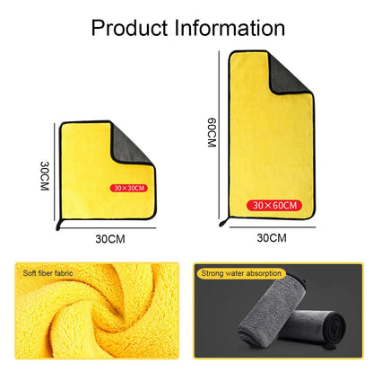 Microfiber Towel Car Microfiber Cloth Wash Towel Microfiber Cleaning Cloth Car Wash Drying Towel Auto Detailing