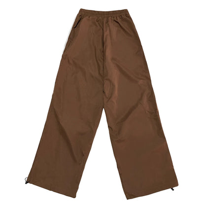 Y2K Vintage Women Loose Pants Oversized Hip Hop Drawstring Pocket Fashion Chic Cargo Pant Casual Office Lady Baggy New Trousers