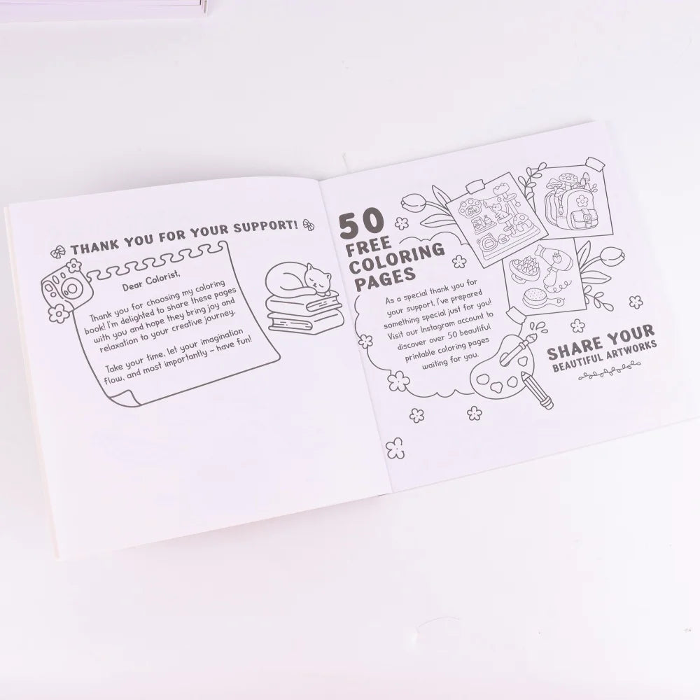 Silly Crimes: Cozy and Funny Coloring Book for Adults and Teens