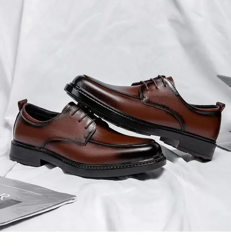 Social Shoe for Men New Dress Shoes Man Business Official 2024 Style Footwear Gentleman Cheap Liquidation Elegant and Classic 39